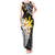 Personalised Philippines Tribal Tank Maxi Dress Mix Plumeria LT7 Women Black - Polynesian Pride