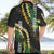 Hawaii Aloha Kakau Hawaiian Shirt Puakenikeni and Maile Lei Twist