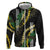 Hawaii Aloha Kakau Hoodie Puakenikeni and Maile Lei Twist