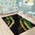 Hawaii Puakenikeni - Maile Lei Area Rug Obsidian Black