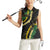 Hawaii Puakenikeni - Maile Lei Women Sleeveless Polo Shirt Obsidian Black