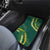 Hawaii Puakenikeni - Maile Lei Car Mats Sage Green