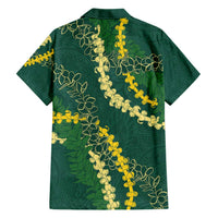 Hawaii Puakenikeni - Maile Lei Hawaiian Shirt Sage Green LT7 - Polynesian Pride