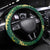 Hawaii Puakenikeni - Maile Lei Steering Wheel Cover Sage Green