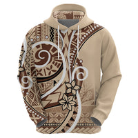 Samoa Siapo Classic Motif Zip Hoodie Manuia le tuto’atasi o Samoa Independence