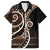 Samoa Siapo Classic Motif Family Matching Puletasi and Hawaiian Shirt Manuia le tuto’atasi o Samoa Independence Black Style