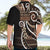 Samoa Siapo Classic Motif Hawaiian Shirt Manuia le tuto’atasi o Samoa Independence Black Style