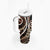 Samoa Siapo Classic Motif Tumbler With Handle Manuia le tutoatasi o Samoa Independence Black Style