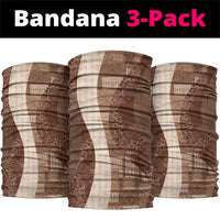 Polynesian Tribal Pattern Patchwork Picturesque Neck Gaiter Mocha LT7 package One Size: 25*50cm Mocha - Polynesian Pride
