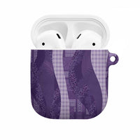 Polynesian Tribal Pattern Patchwork Picturesque AirPods Case Deep Violet LT7 Violet - Polynesian Pride