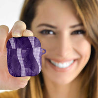 Polynesian Tribal Pattern Patchwork Picturesque AirPods Case Deep Violet LT7 - Polynesian Pride