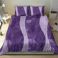 Polynesian Tribal Pattern Patchwork Picturesque Bedding Set Deep Violet LT7 - Polynesian Pride
