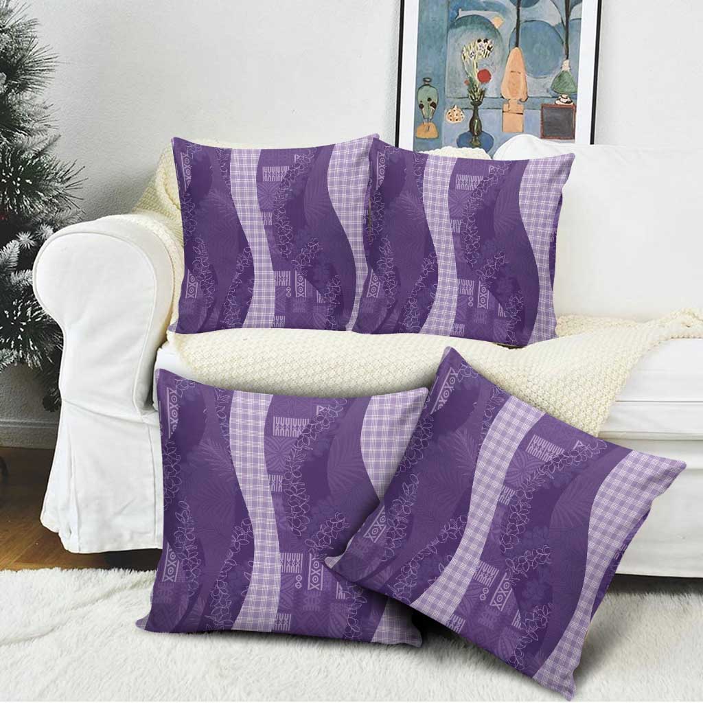 Polynesian Tribal Pattern Patchwork Picturesque Pillow Cover Deep Violet LT7 - Polynesian Pride