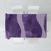 Polynesian Tribal Pattern Patchwork Picturesque Tablecloth Deep Violet LT7 Violet - Polynesian Pride