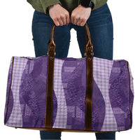 Polynesian Tribal Pattern Patchwork Picturesque Travel Bag Deep Violet LT7 Violet - Polynesian Pride