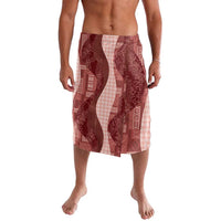 Polynesian Tribal Pattern Patchwork Picturesque Lavalava Crimson LT7 Crimson - Polynesian Pride