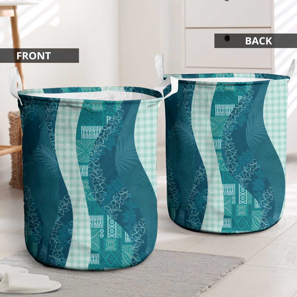 Polynesian Tribal Pattern Patchwork Picturesque Laundry Basket Oceanic LT7 - Polynesian Pride