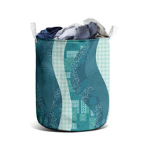 Polynesian Tribal Pattern Patchwork Picturesque Laundry Basket Oceanic LT7 - Polynesian Pride