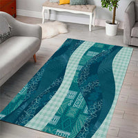 Polynesian Tribal Pattern Patchwork Picturesque Area Rug Oceanic LT7 - Polynesian Pride