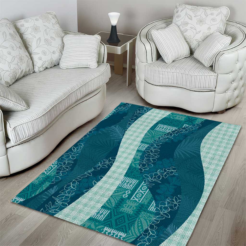 Polynesian Tribal Pattern Patchwork Picturesque Area Rug Oceanic LT7 - Polynesian Pride