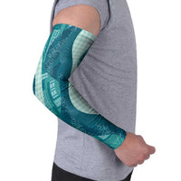 Polynesian Tribal Pattern Patchwork Picturesque Arm Sleeves Oceanic