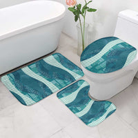 Polynesian Tribal Pattern Patchwork Picturesque Bathroom Set Oceanic LT7 - Polynesian Pride