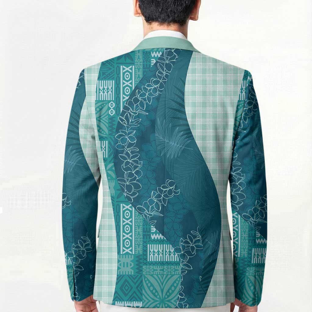 Polynesian Tribal Pattern Patchwork Picturesque Blazer Oceanic LT7 - Polynesian Pride