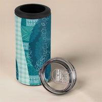 Polynesian Tribal Pattern Patchwork Picturesque 4 in 1 Can Cooler Tumbler Oceanic LT7 - Polynesian Pride