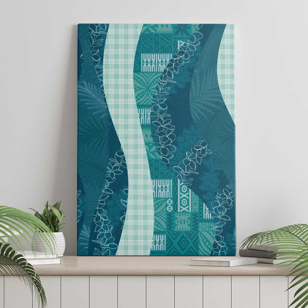 Polynesian Tribal Pattern Patchwork Picturesque Canvas Wall Art Oceanic LT7 - Polynesian Pride