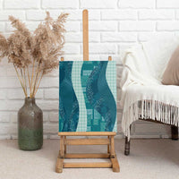Polynesian Tribal Pattern Patchwork Picturesque Canvas Wall Art Oceanic LT7 - Polynesian Pride