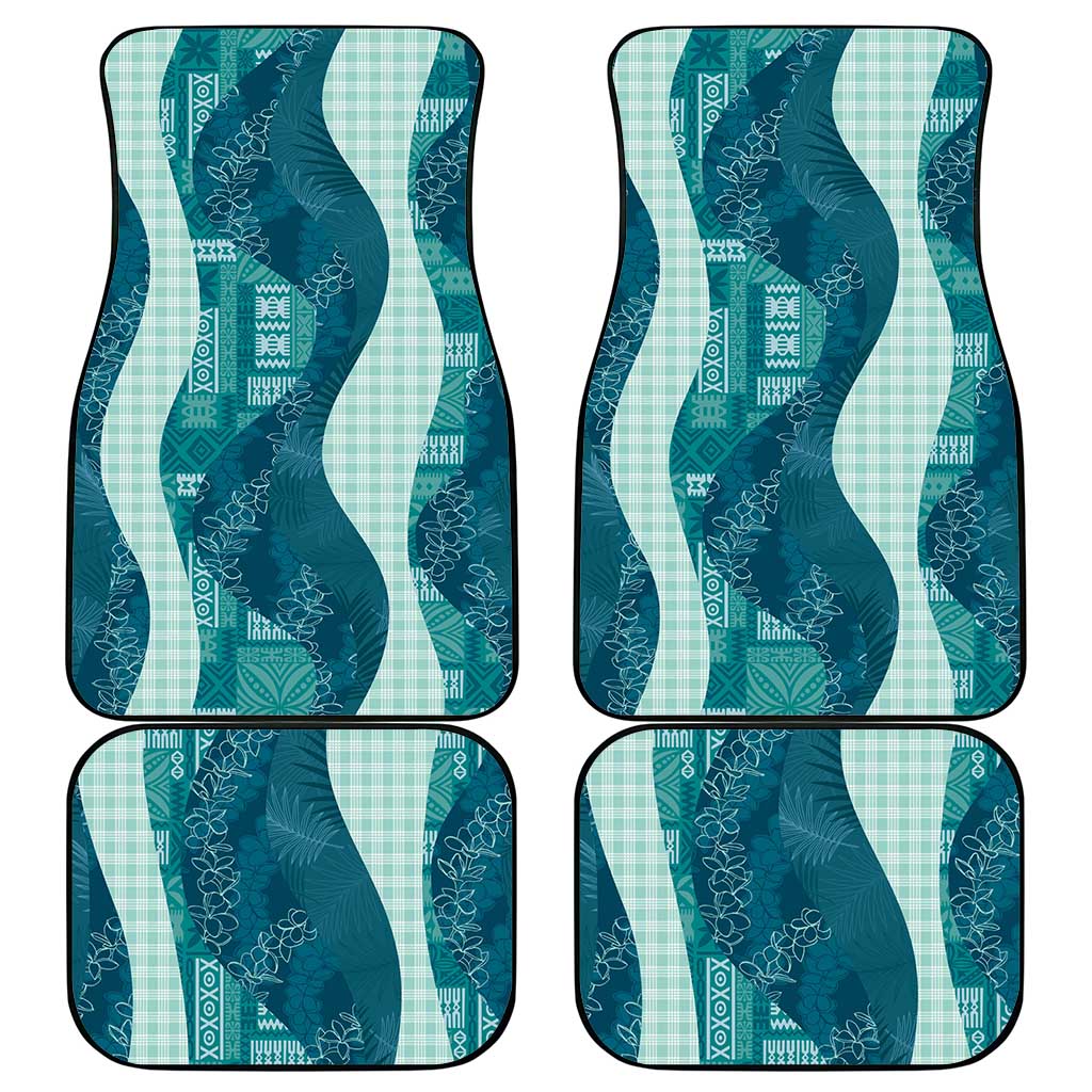 Polynesian Tribal Pattern Patchwork Picturesque Car Mats Oceanic LT7 - Polynesian Pride