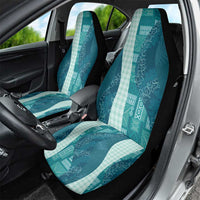 Polynesian Tribal Pattern Patchwork Picturesque Car Seat Cover Oceanic LT7 - Polynesian Pride