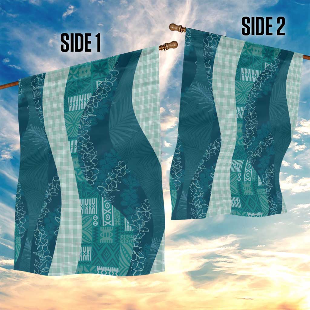 Polynesian Tribal Pattern Patchwork Picturesque Garden Flag Oceanic LT7 - Polynesian Pride