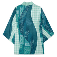 Polynesian Tribal Pattern Patchwork Picturesque Kimono Oceanic LT7 - Polynesian Pride