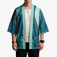 Polynesian Tribal Pattern Patchwork Picturesque Kimono Oceanic LT7 - Polynesian Pride