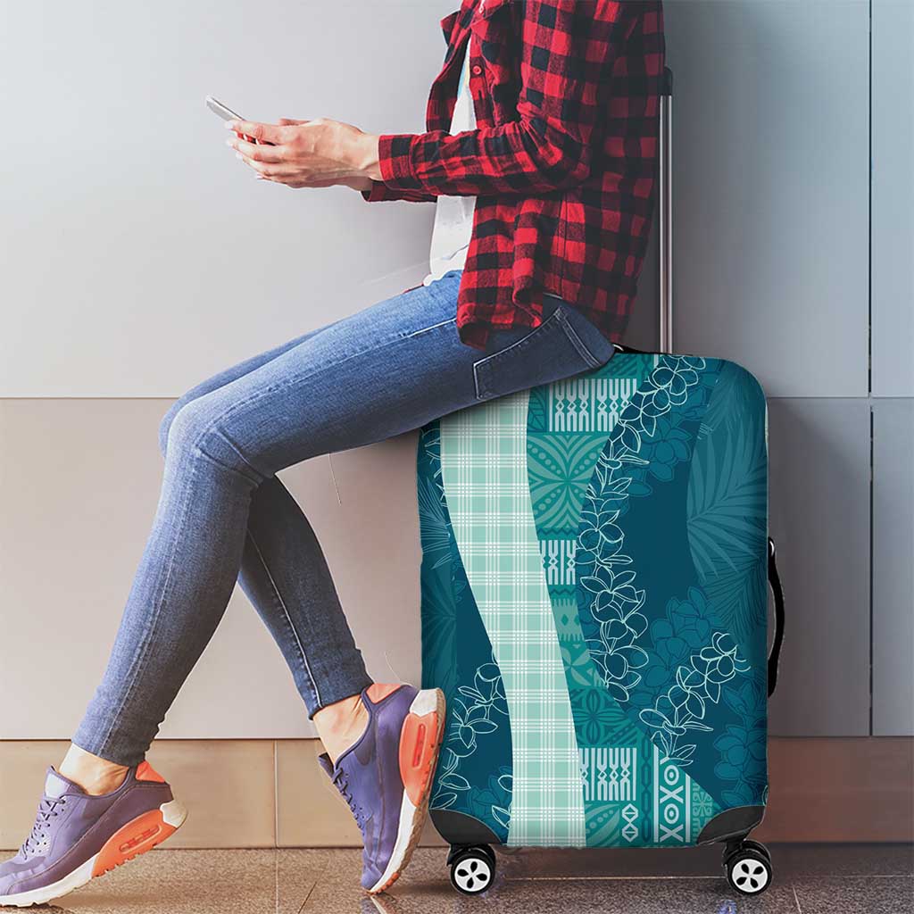 Polynesian Tribal Pattern Patchwork Picturesque Luggage Cover Oceanic LT7 - Polynesian Pride