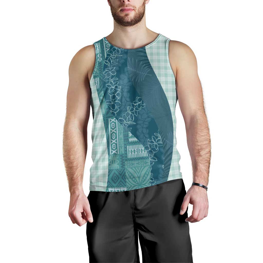 Polynesian Tribal Pattern Patchwork Picturesque Men Tank Top Oceanic LT7 - Polynesian Pride
