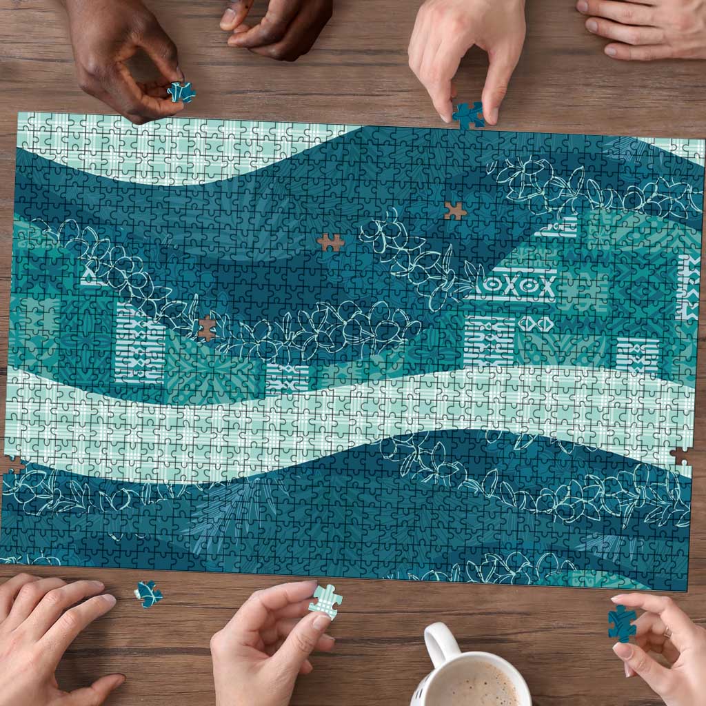 Polynesian Tribal Pattern Patchwork Picturesque Puzzle Oceanic LT7 - Polynesian Pride
