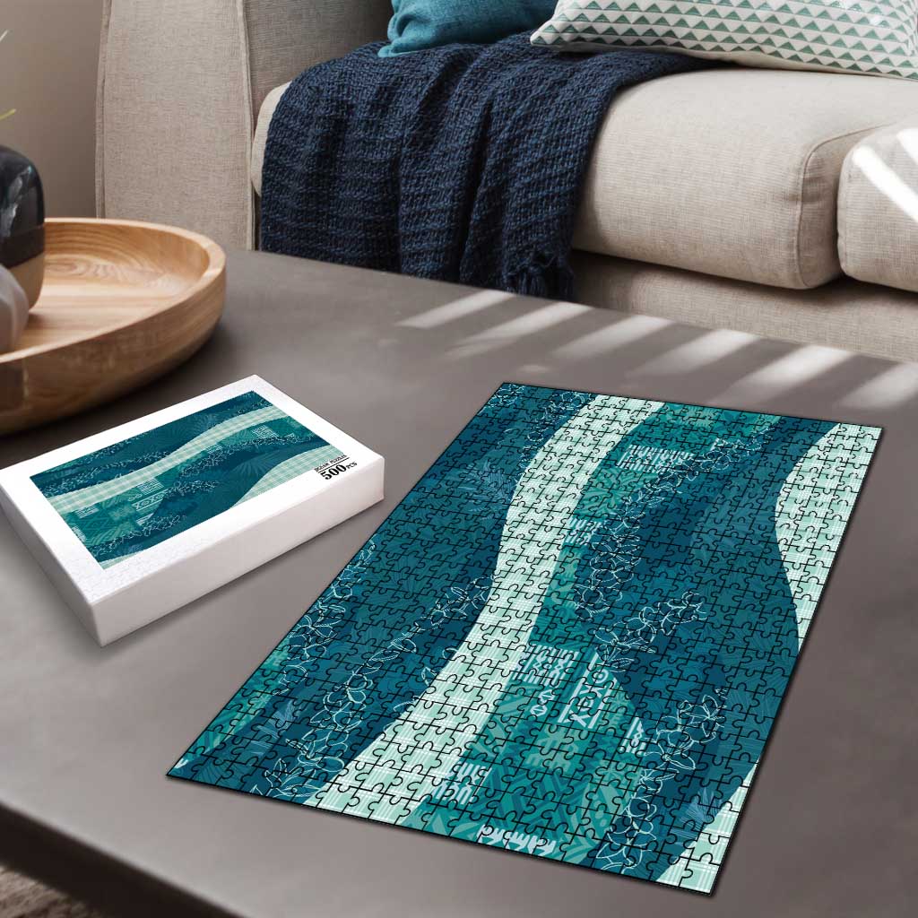 Polynesian Tribal Pattern Patchwork Picturesque Puzzle Oceanic LT7 - Polynesian Pride