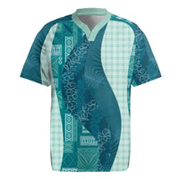 Polynesian Tribal Pattern Patchwork Picturesque Rugby Jersey Oceanic