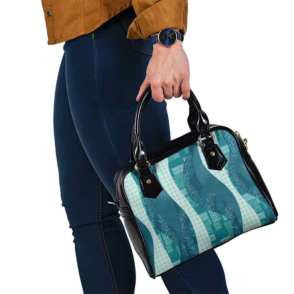 Polynesian Tribal Pattern Patchwork Picturesque Shoulder Handbag Oceanic LT7 - Polynesian Pride