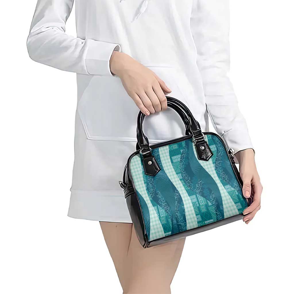 Polynesian Tribal Pattern Patchwork Picturesque Shoulder Handbag Oceanic LT7 - Polynesian Pride