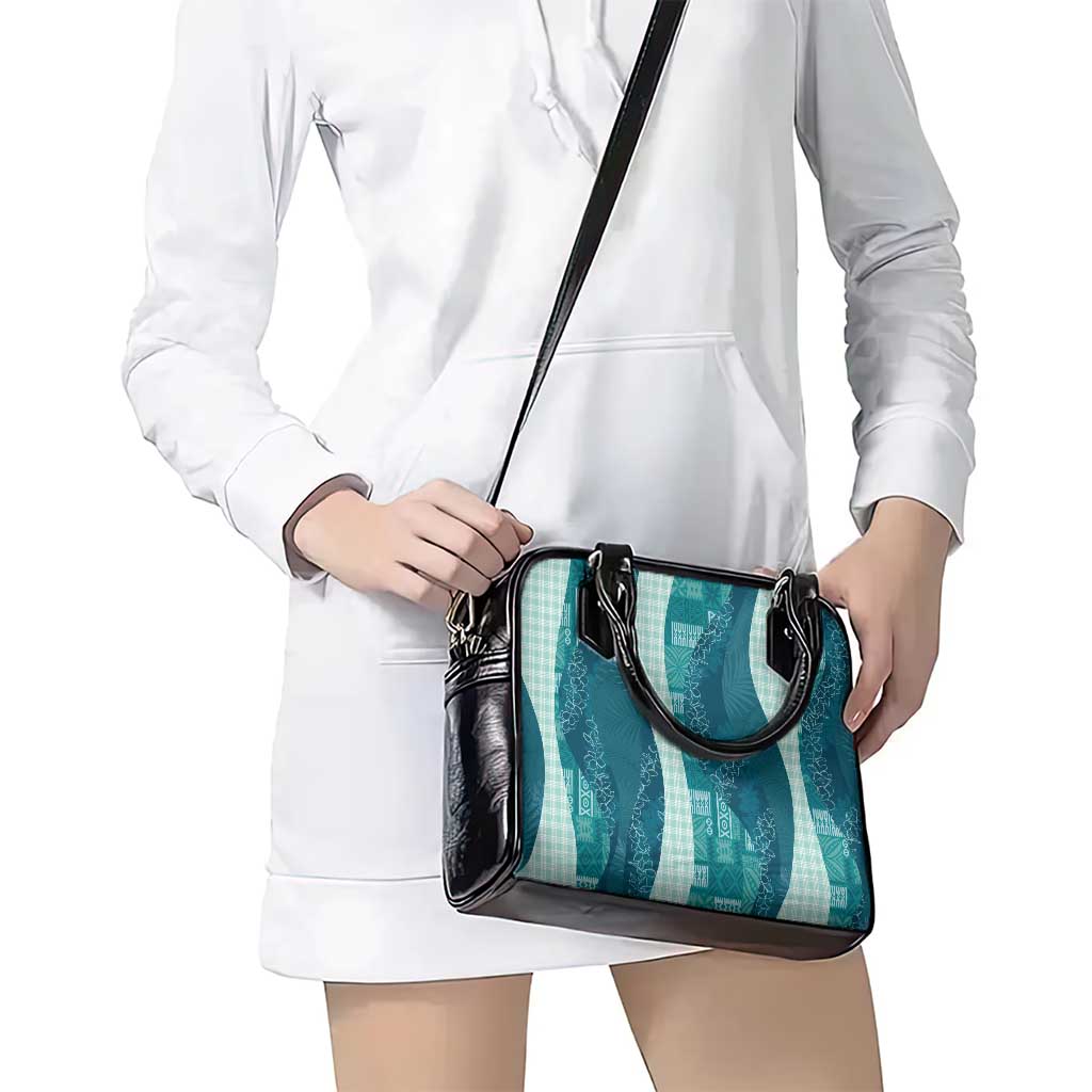 Polynesian Tribal Pattern Patchwork Picturesque Shoulder Handbag Oceanic LT7 - Polynesian Pride