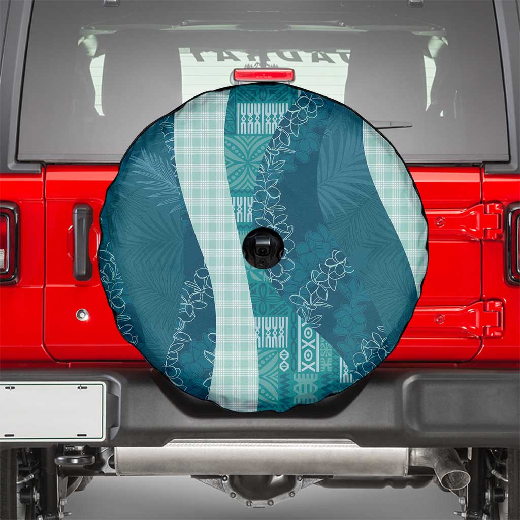Polynesian Tribal Pattern Patchwork Picturesque Spare Tire Cover Oceanic LT7 - Polynesian Pride