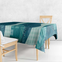 Polynesian Tribal Pattern Patchwork Picturesque Tablecloth Oceanic LT7 - Polynesian Pride