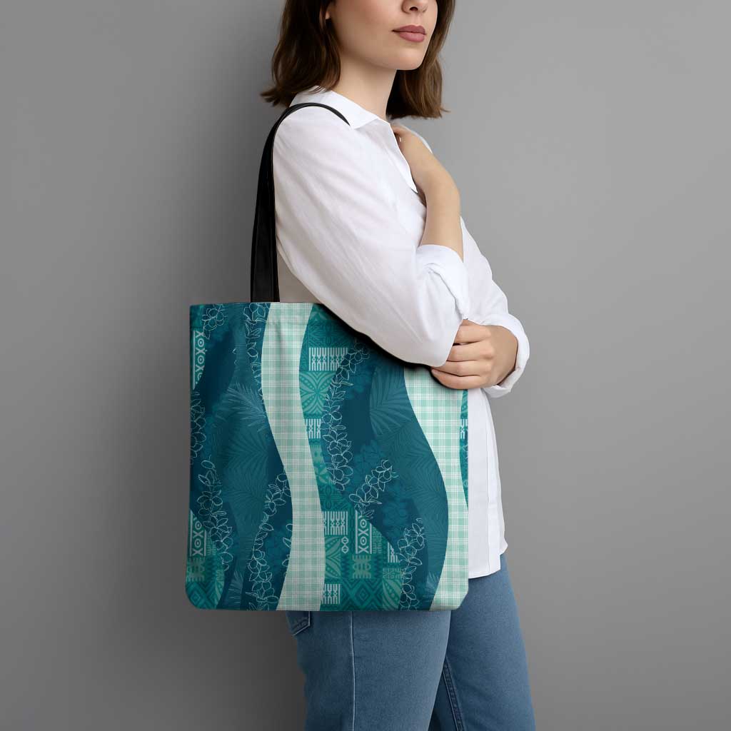 Polynesian Tribal Pattern Patchwork Picturesque Tote Bag Oceanic LT7 - Polynesian Pride