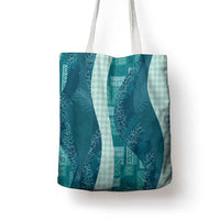 Polynesian Tribal Pattern Patchwork Picturesque Tote Bag Oceanic LT7 - Polynesian Pride