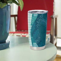 Polynesian Tribal Pattern Patchwork Picturesque Tumbler Cup Oceanic LT7 - Polynesian Pride