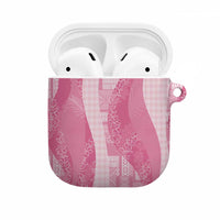 Polynesian Tribal Pattern Patchwork Picturesque AirPods Case Rose Pink LT7 Rose Pink - Polynesian Pride