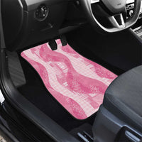 Polynesian Tribal Pattern Patchwork Picturesque Car Mats Rose Pink LT7 - Polynesian Pride